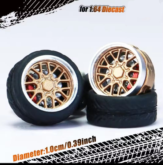 1/64 felger + bremser! : BBS-Style bronse farge