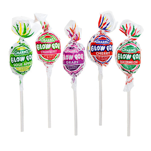 Charms blow pop m/tyggis (17g)