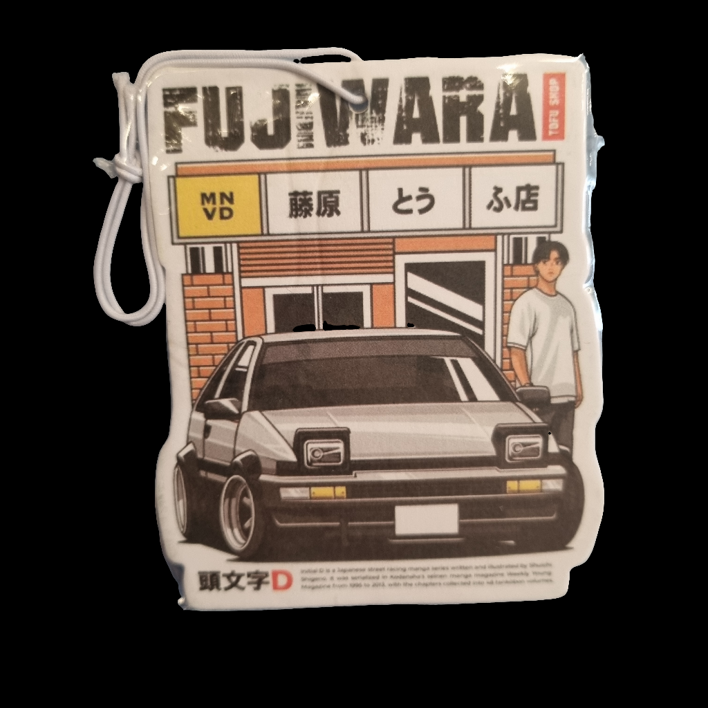 Fujiwara initial D Toyota AE86 Trueno Luftfrisker