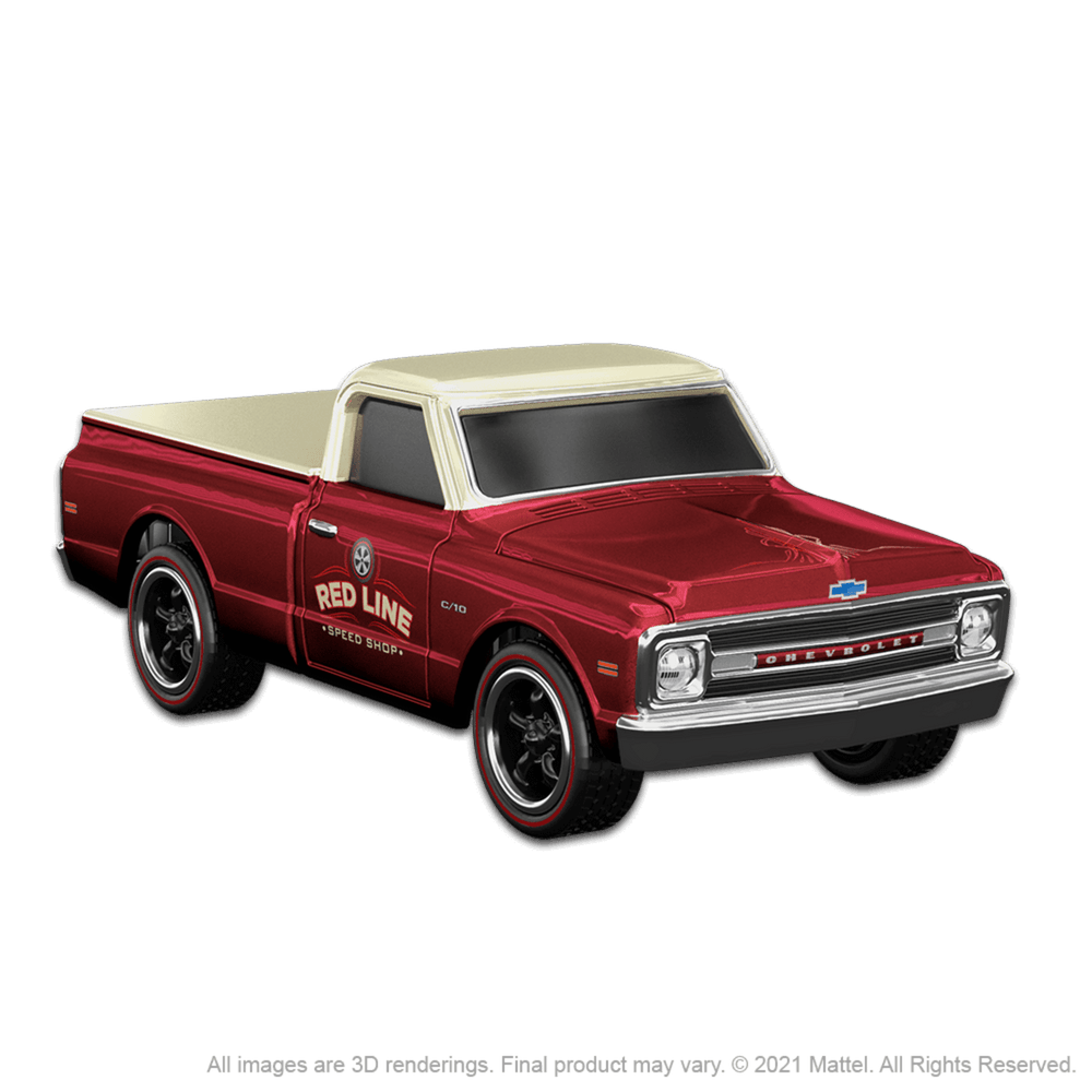 Hot wheels RLC Exclusive : Chevrolet C/10 m/justerbart understell