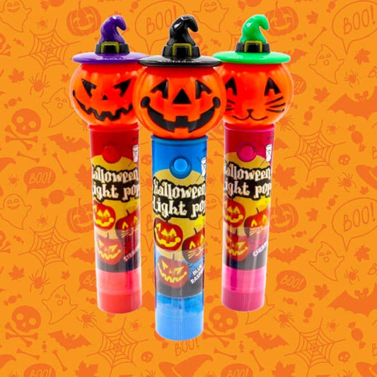 Halloween Pumpkin light pop (utsalg)