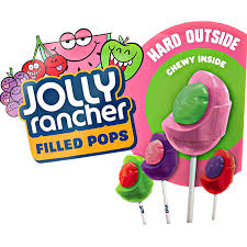 Jolly Rancher filled pops