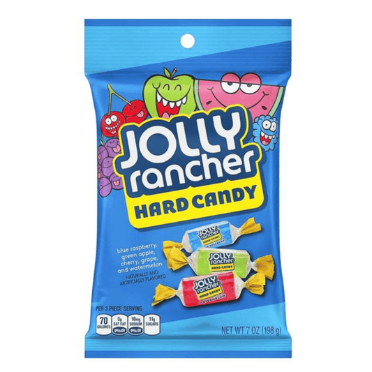 JOLLY RANCHER HARD CANDY ASS. FLAVORS PEG BAG 198g