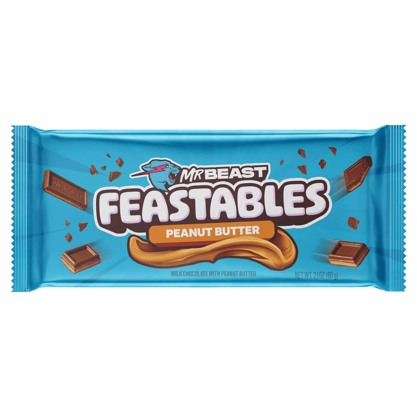 Mr Beast Feastables Peanut butter (60g)