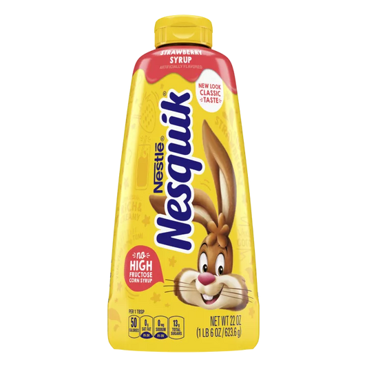 Nesquik strawberry syrup