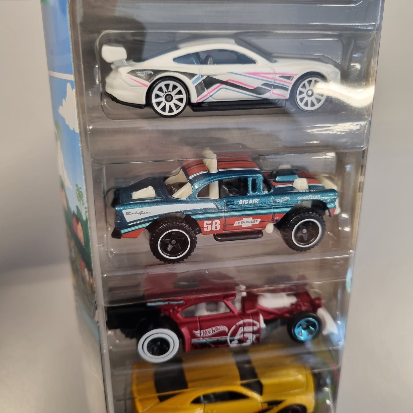 Hot Wheels 5 pack : Car Meet (Big Air Bel Air m.fler)