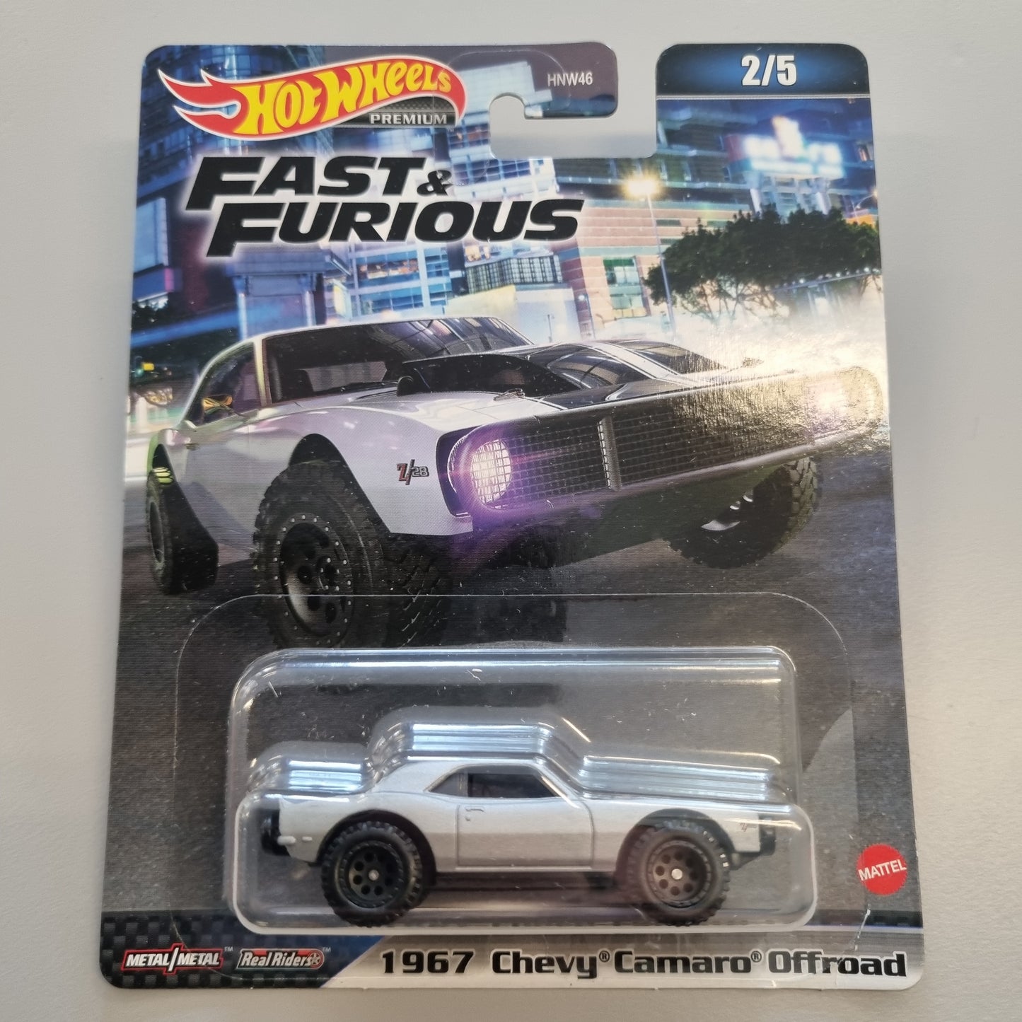 Hot wheels Premium : 1967 Chevy Camaro Offroad Fast & furious