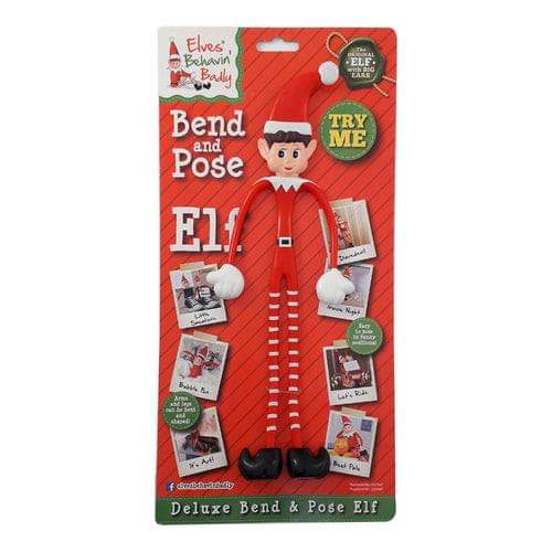 Bend and pose Elf 30cm Rampenisse