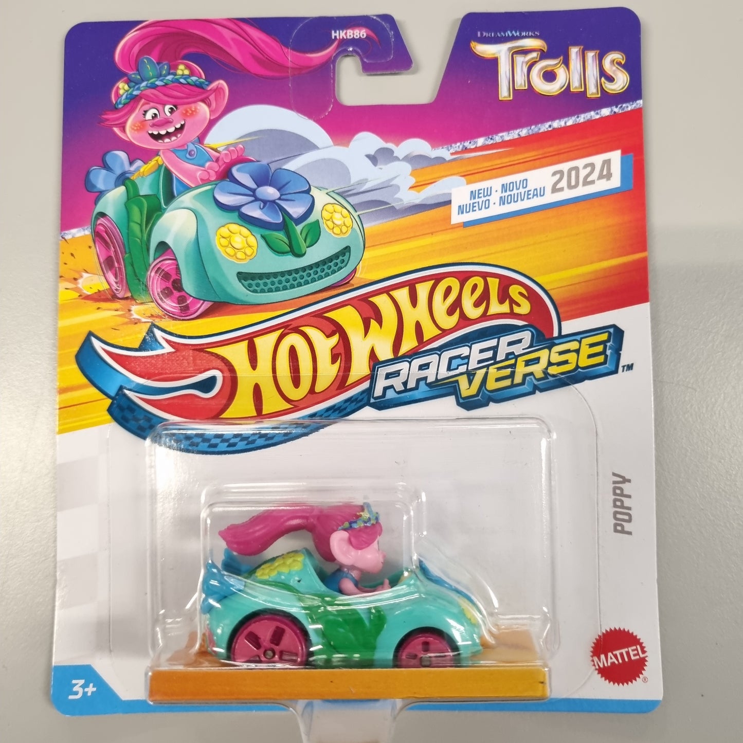 Hot wheels Racer Verse : Trolls Poppy