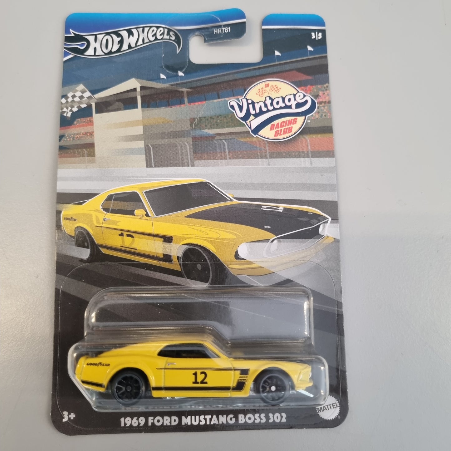 Hot wheels Vintage Racing Club : 1969 Ford Mustang BOSS 302