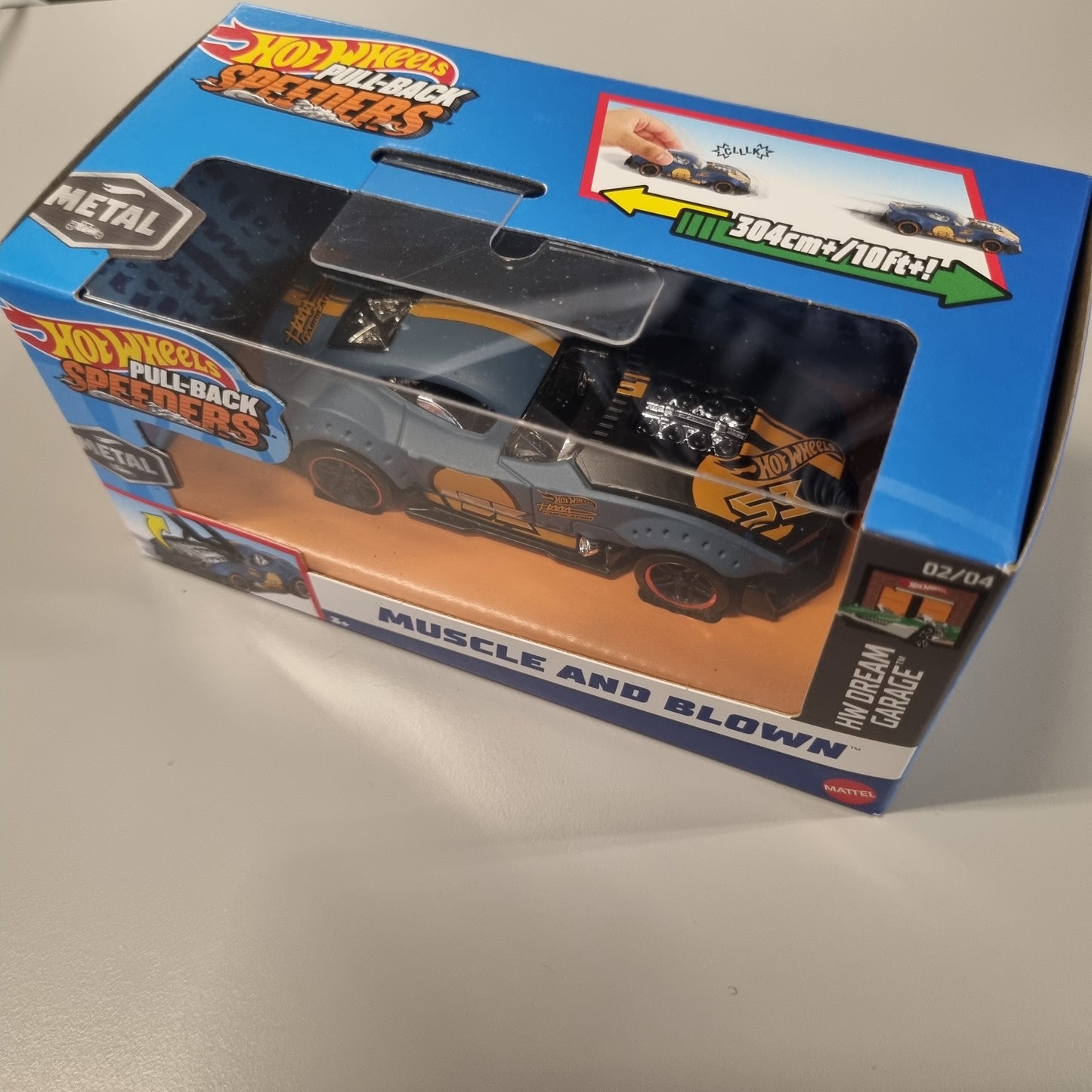 HotWheels 1:43 Pull-Back Speeders : Muscle and Blow