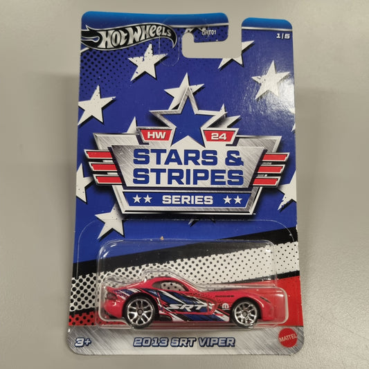 Hot wheels Stars & Stripes 24 : 2013 Dodge Viper SRT