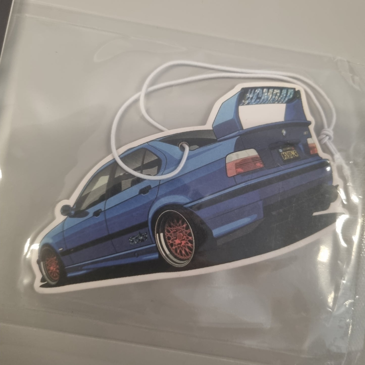 BMW E36 M3 Blå Luftfrisker