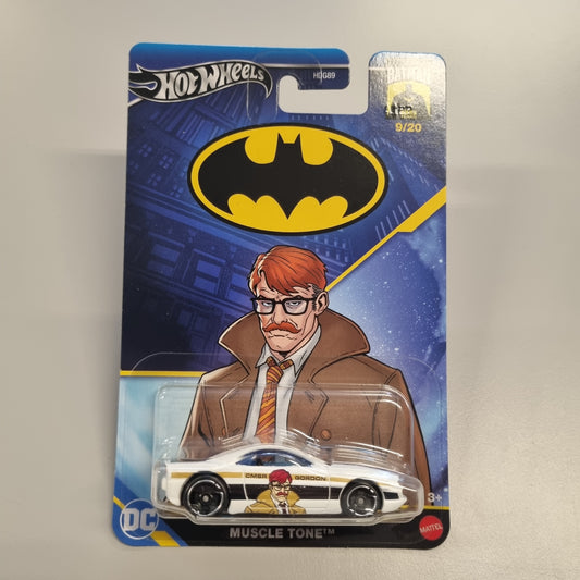 HotWheels Theme Batman :  Muscle Tone cmsr Gordon