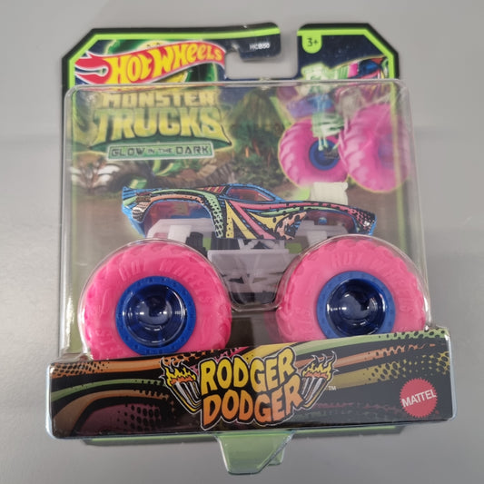 Hot wheels Monster Trucks : Glow In The Dark : Rodger Dodger