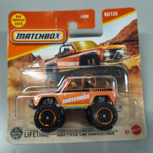 MATCHBOX : MBX Field Car Convertible