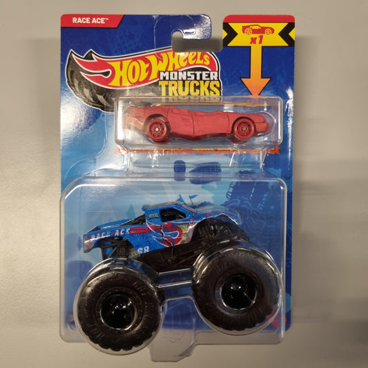 Hot wheels Monster Trucks : Truck & Car : Race Ace