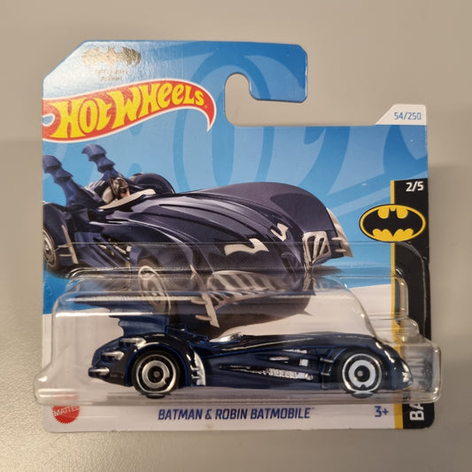 Hot Wheels : Batman & Robin Batmobile (mørk blå)