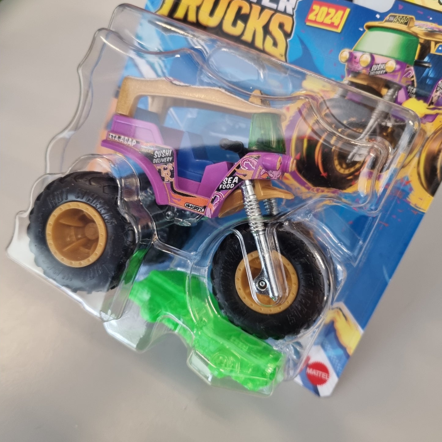 Hot wheels Monster Trucks : Tuk 'N' Roll "Sushi Delivery"