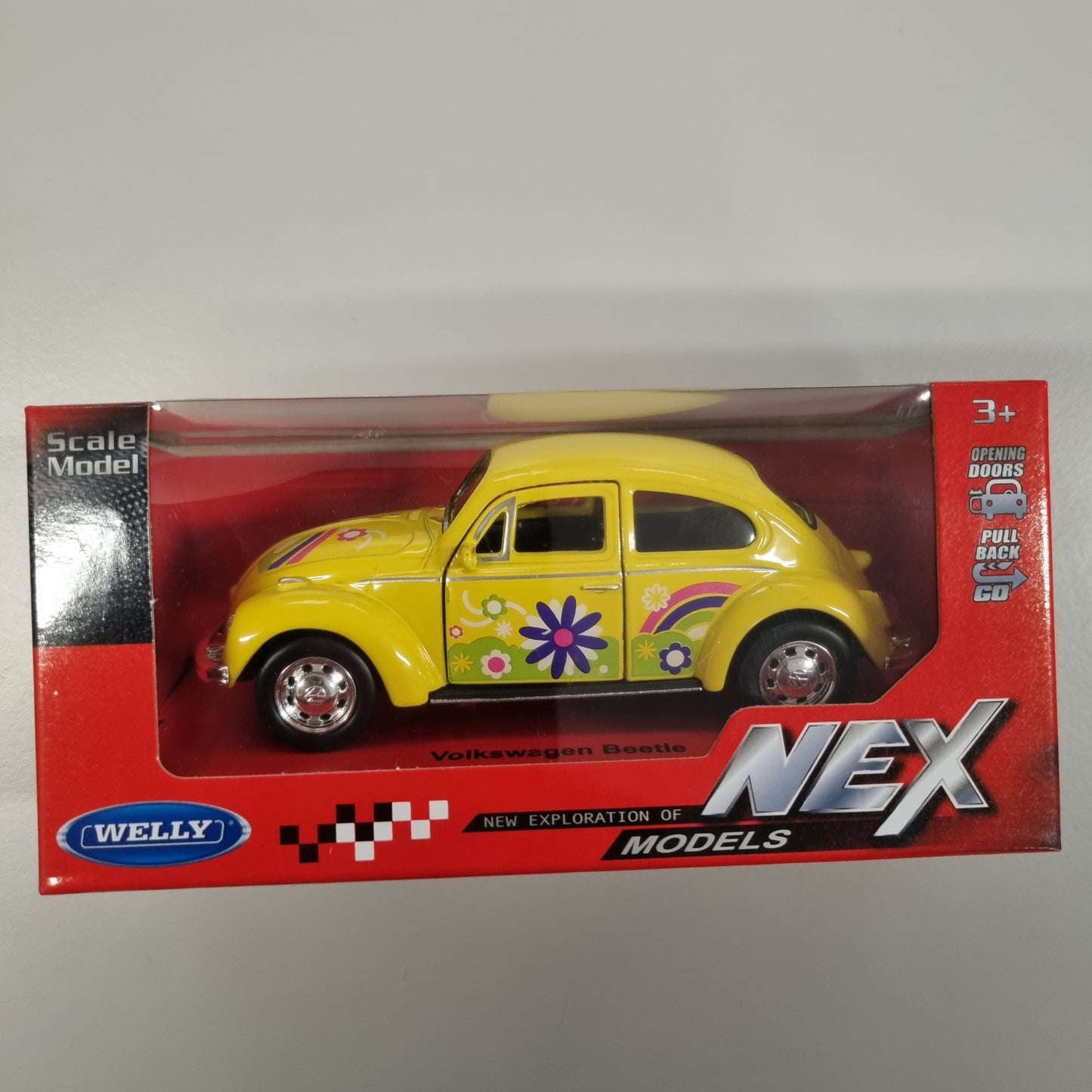 WELLY NEX : Volkswagen Beetle (Gul)