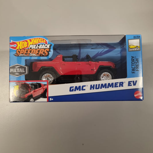 HotWheels 1:43 Pull-Back Speeders : GMC Hummer EV