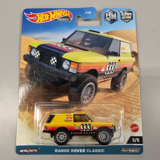 Hot wheels Premium : Range Rover Classic