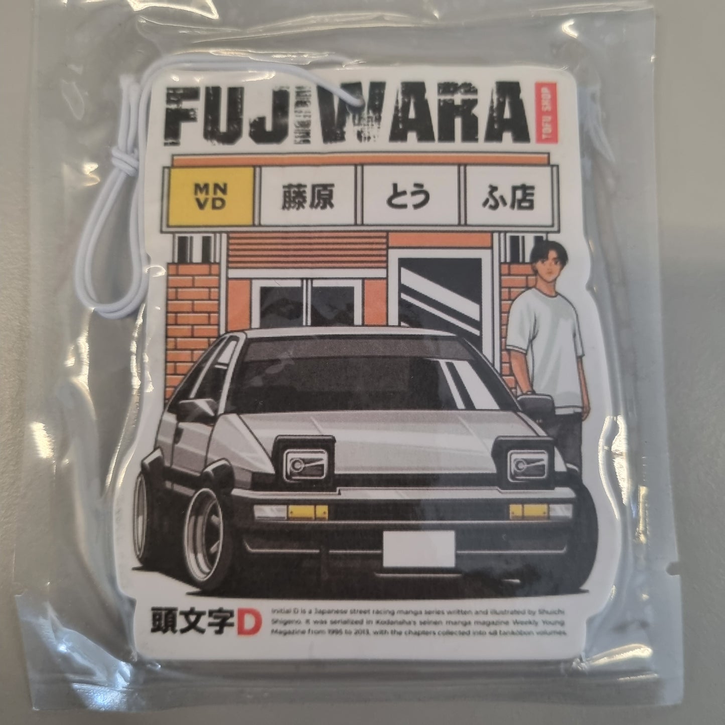 Fujiwara initial D Toyota AE86 Trueno Luftfrisker