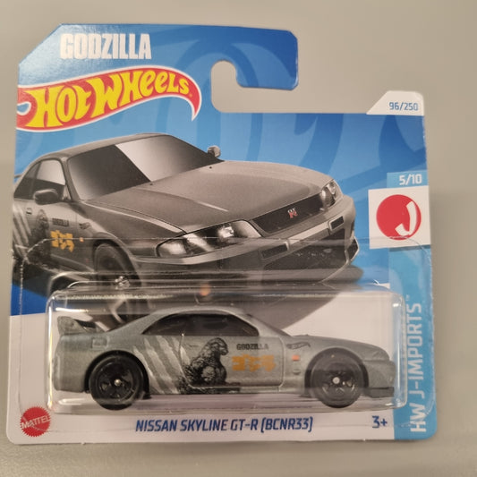 Hot wheels : Nissan Skyline GT-R (BCNR33) Godzilla