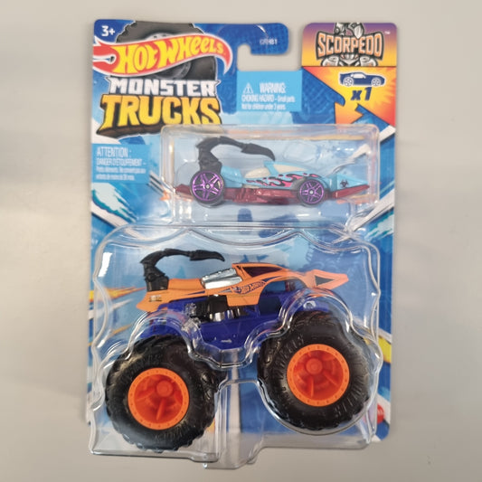 Hot wheels Monster Trucks : Truck & Car : Scorpedo