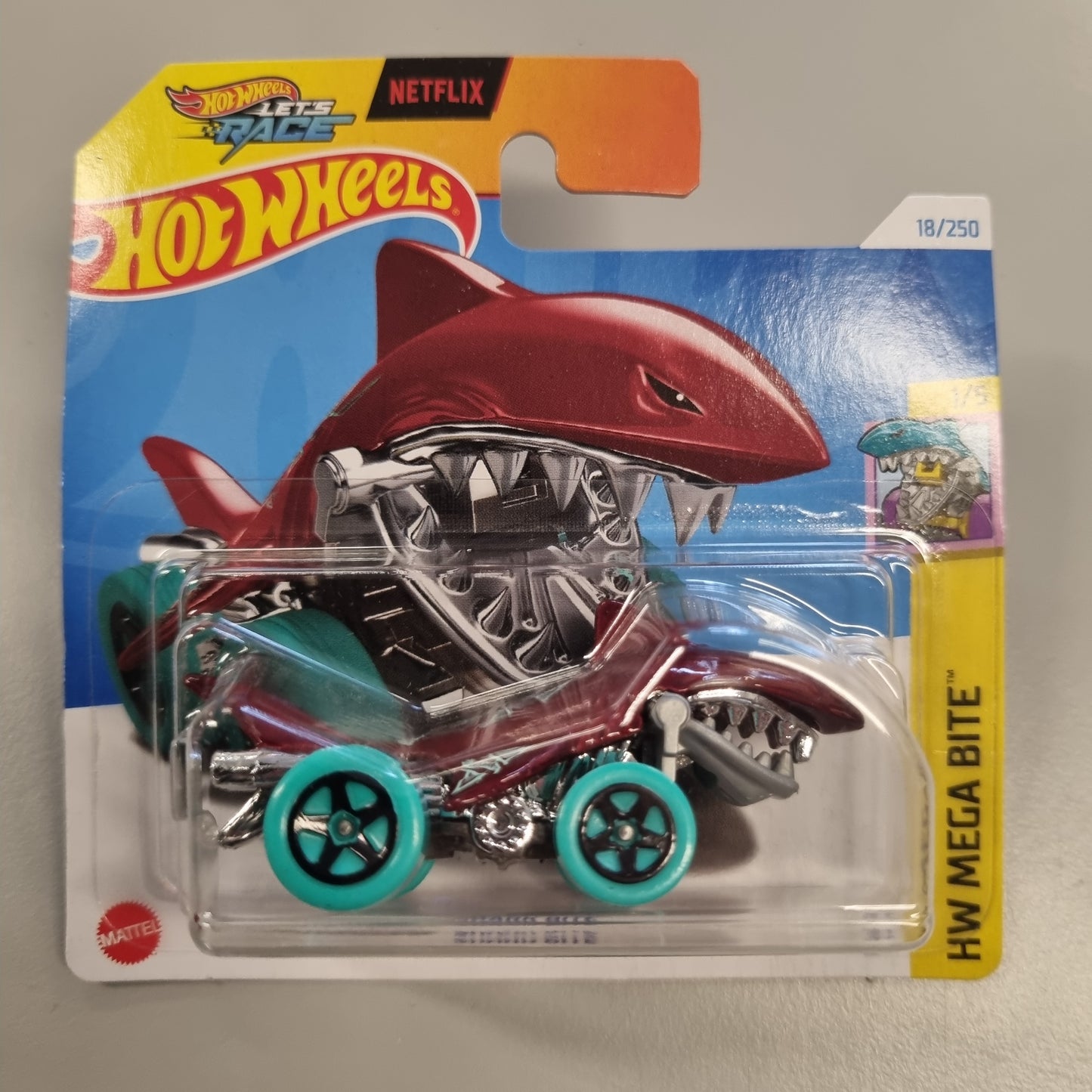 Hot Wheels : Shark Bite (rød)