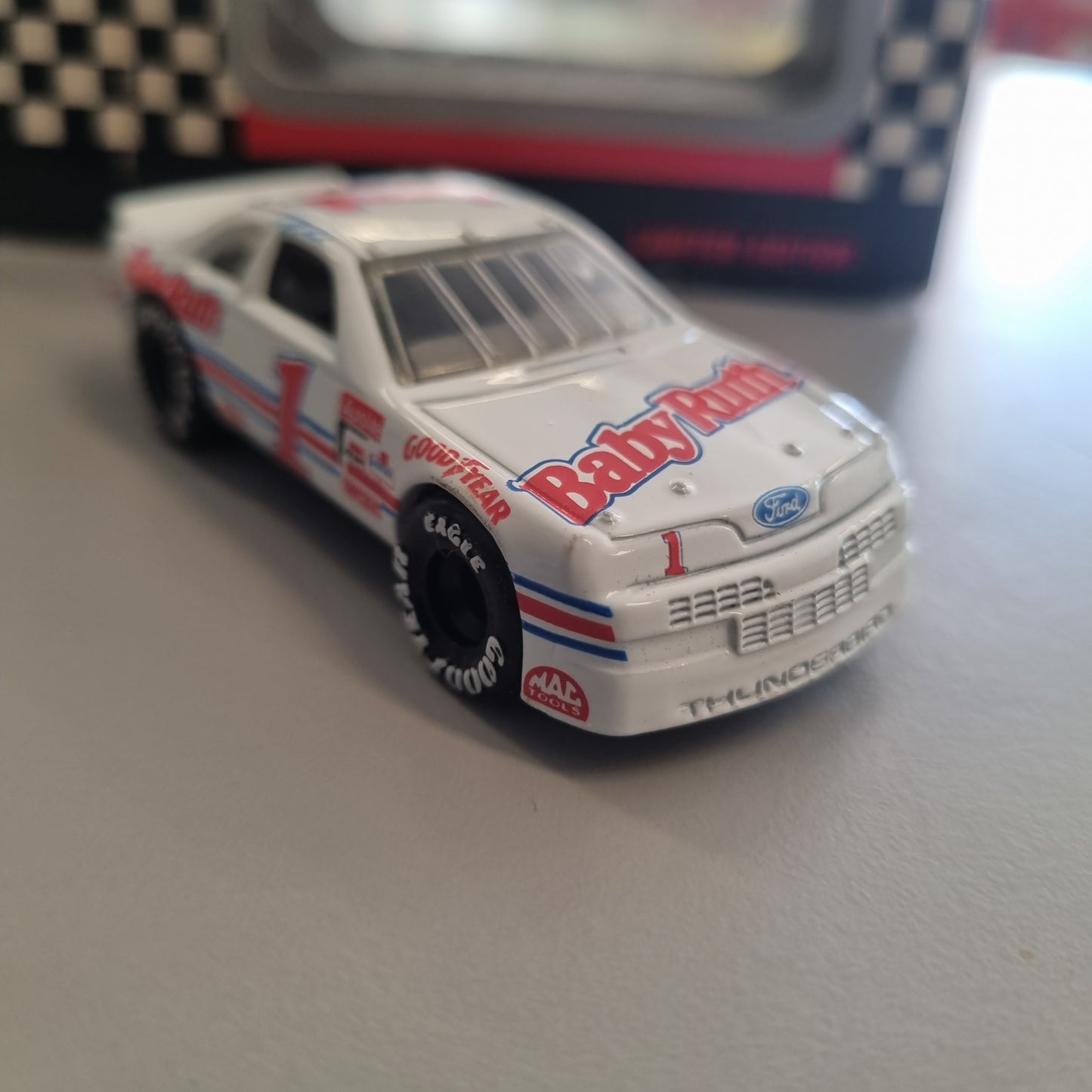 MATCHBOX : 1992 Grand National Limited Edition Ford Thunderbird Baby Ruth