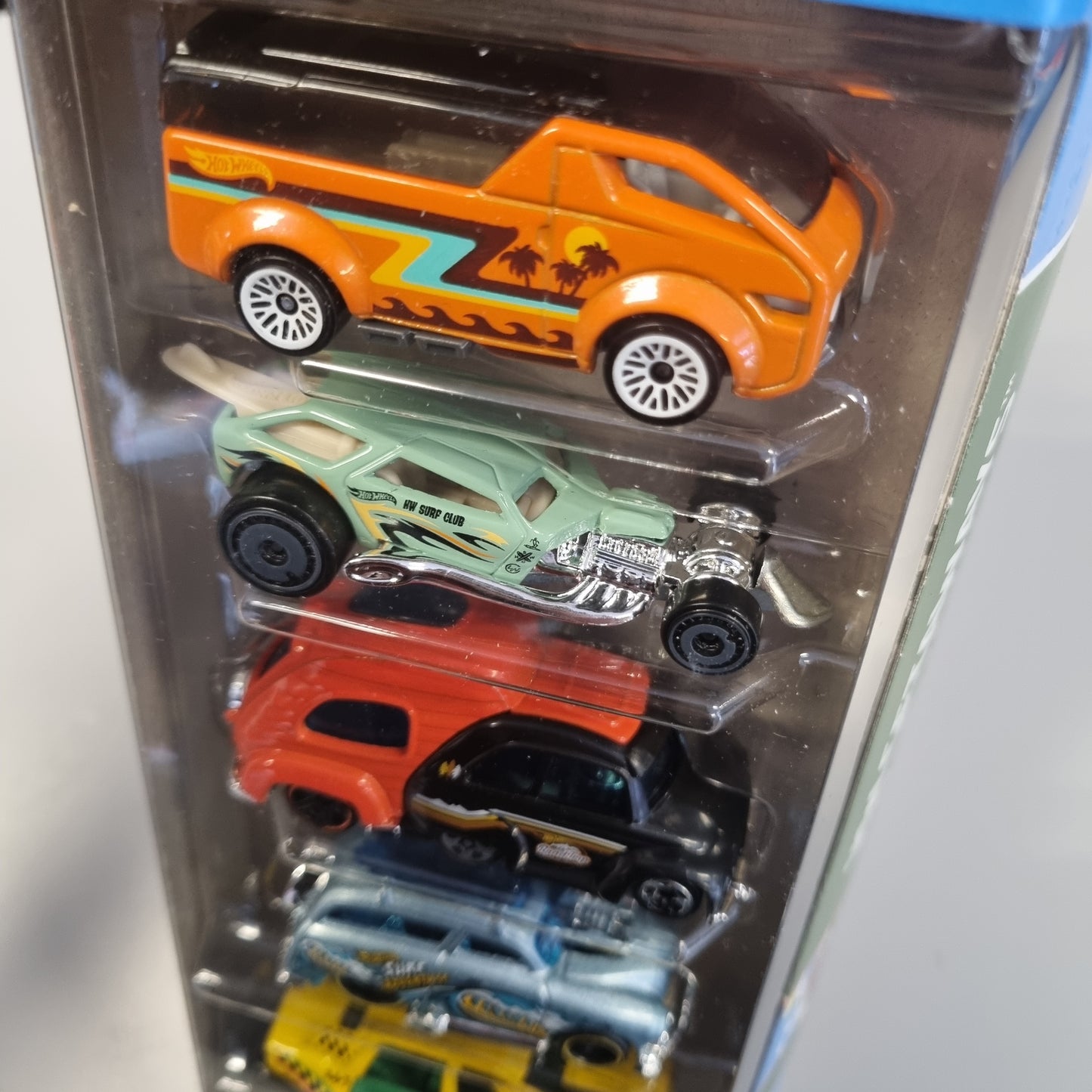 Hot Wheels 5 pack : HW Getaway (Surf Crate , RV There Yet , m.fler)