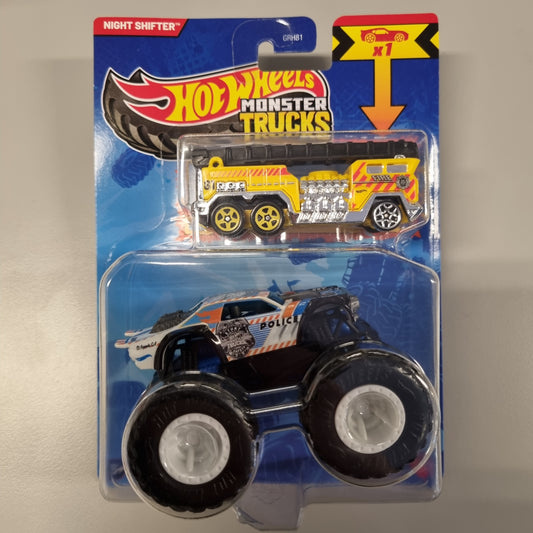 Hot wheels Monster Trucks : Truck & Car : Night Shifter