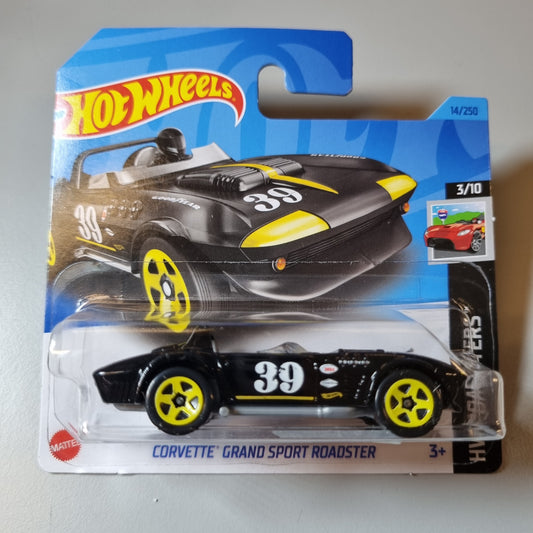 Hot Wheels : Corvette Grand Sport Roadster (sort)  (2023)