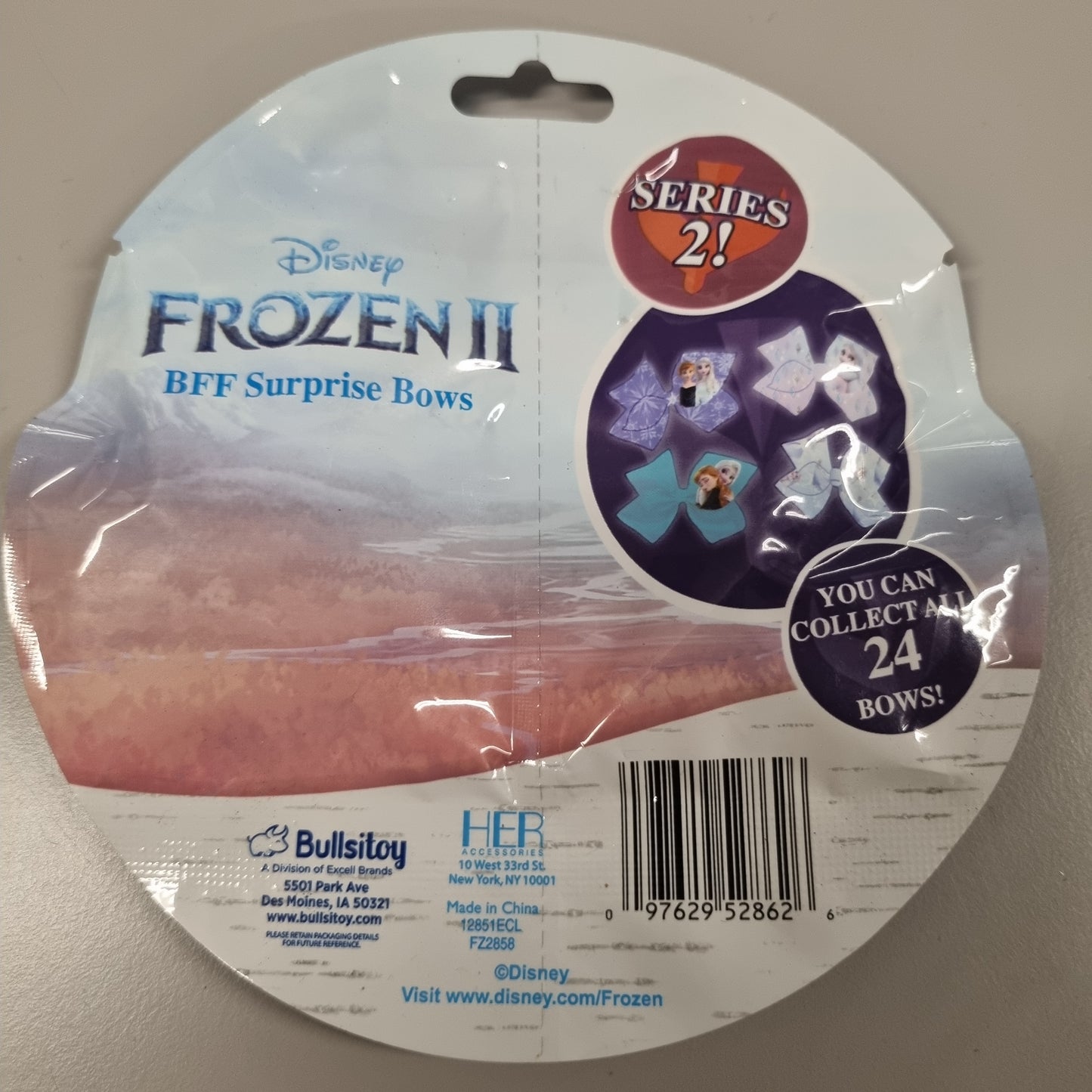 FROZEN BFF SURPRISE BOWS ( Hårpynt 2 pack )