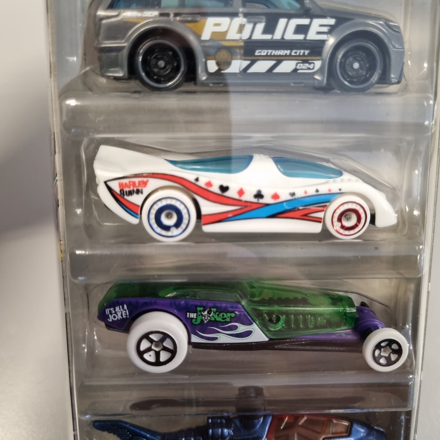 Hot Wheels 5 pack : Batman (Hi-Roller The Joker m.fler)