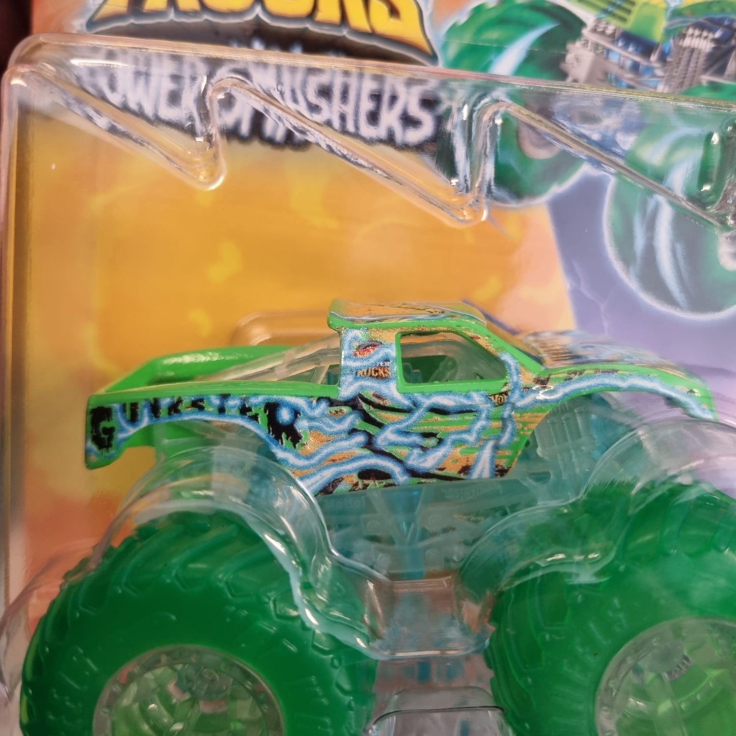 Hot wheels Monster Trucks : Power Smashers : Gunkster