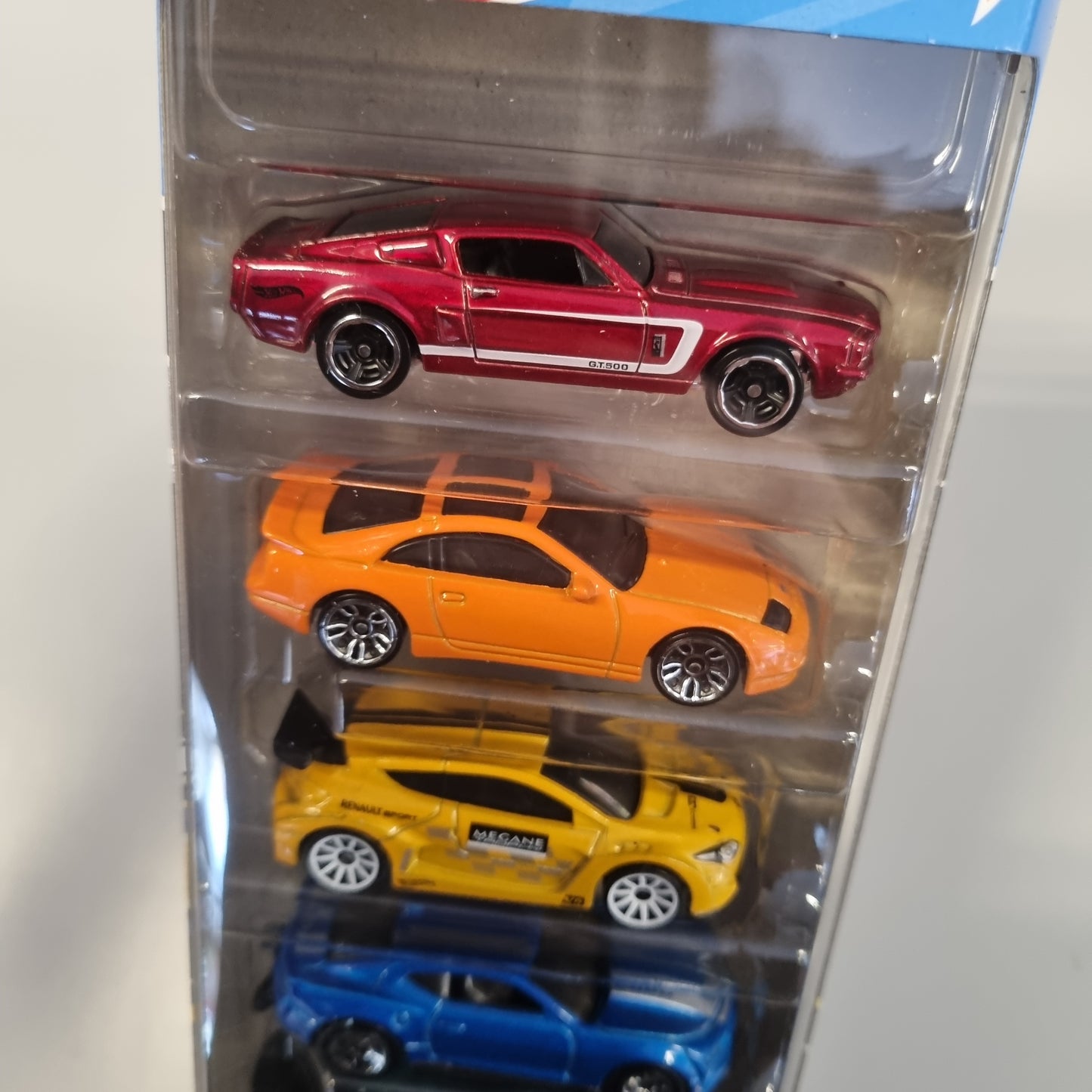 Hot Wheels 5 pack : Nightburnerz (Shelby GT500 , Nissan 300zx , Copo Camaro , m.fler)