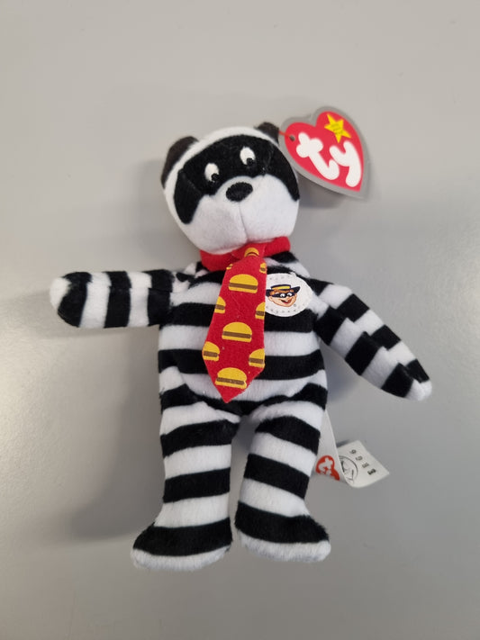 TY "Hamburglar the bear" (mcd exclusive 2004)