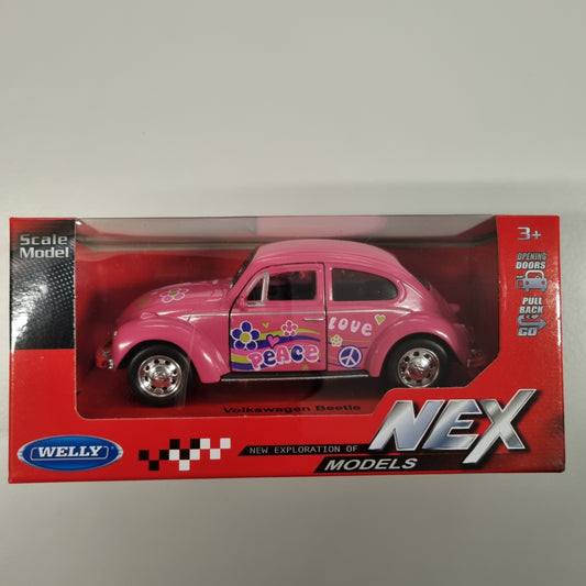 WELLY NEX : Volkswagen Beetle (rosa)