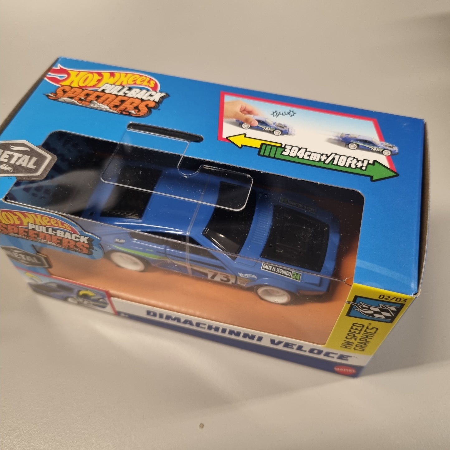 HotWheels 1:43 Pull-Back Speeders : Dimachinni Veloce