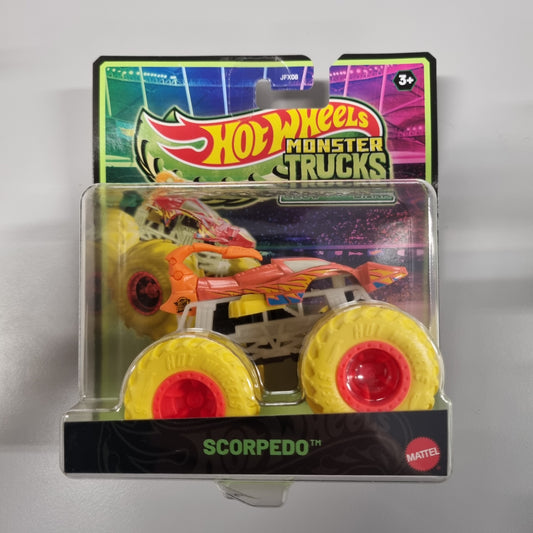 Hot wheels Monster Trucks : Glow In The Dark : Scorpedo