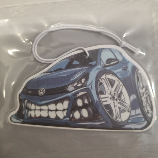 Tooned VW Golf Luftfrisker