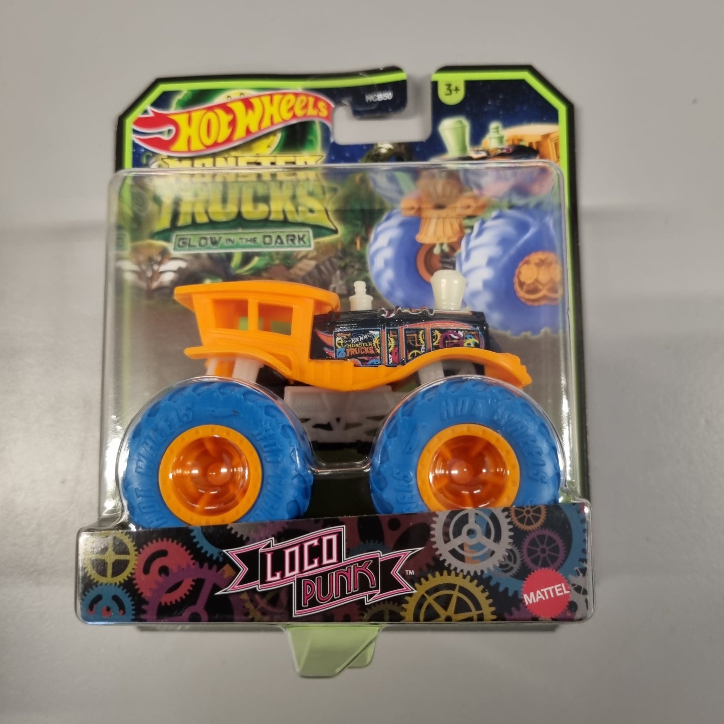 Hot wheels Monster Trucks : Glow In The Dark : Loco Punk