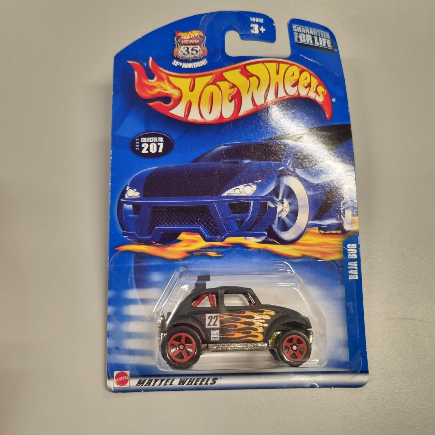 Hot wheels : VW Baja Bug m/flammer (2002)