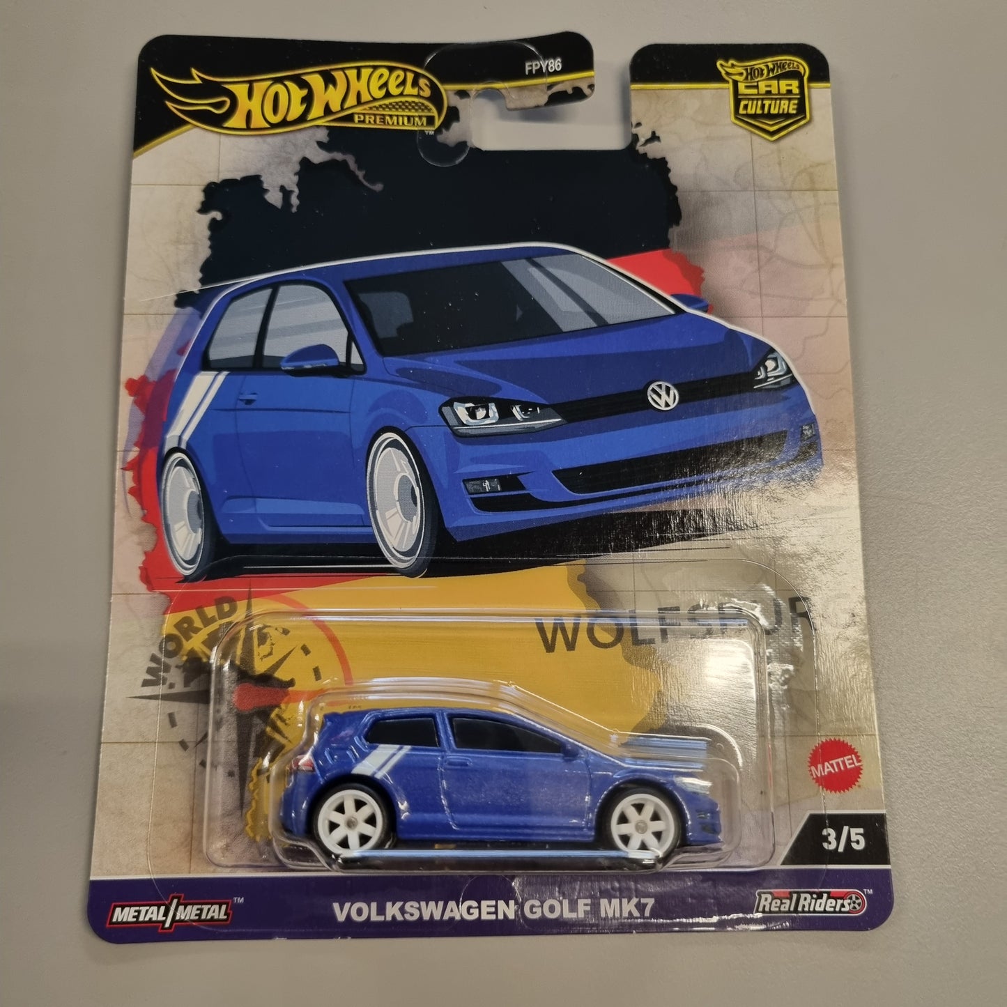 Hot wheels Premium : Volkswagen Golf MK7