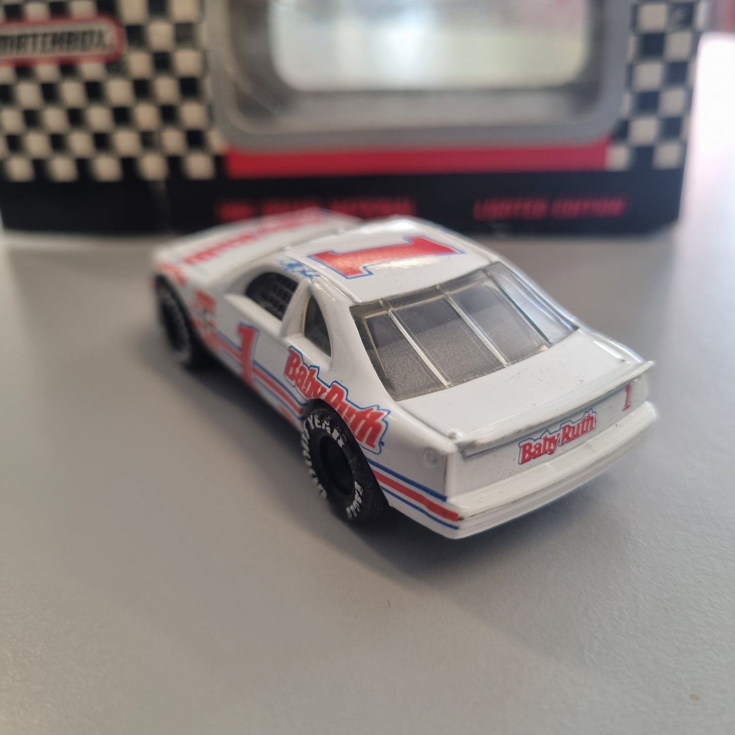 MATCHBOX : 1992 Grand National Limited Edition Ford Thunderbird Baby Ruth