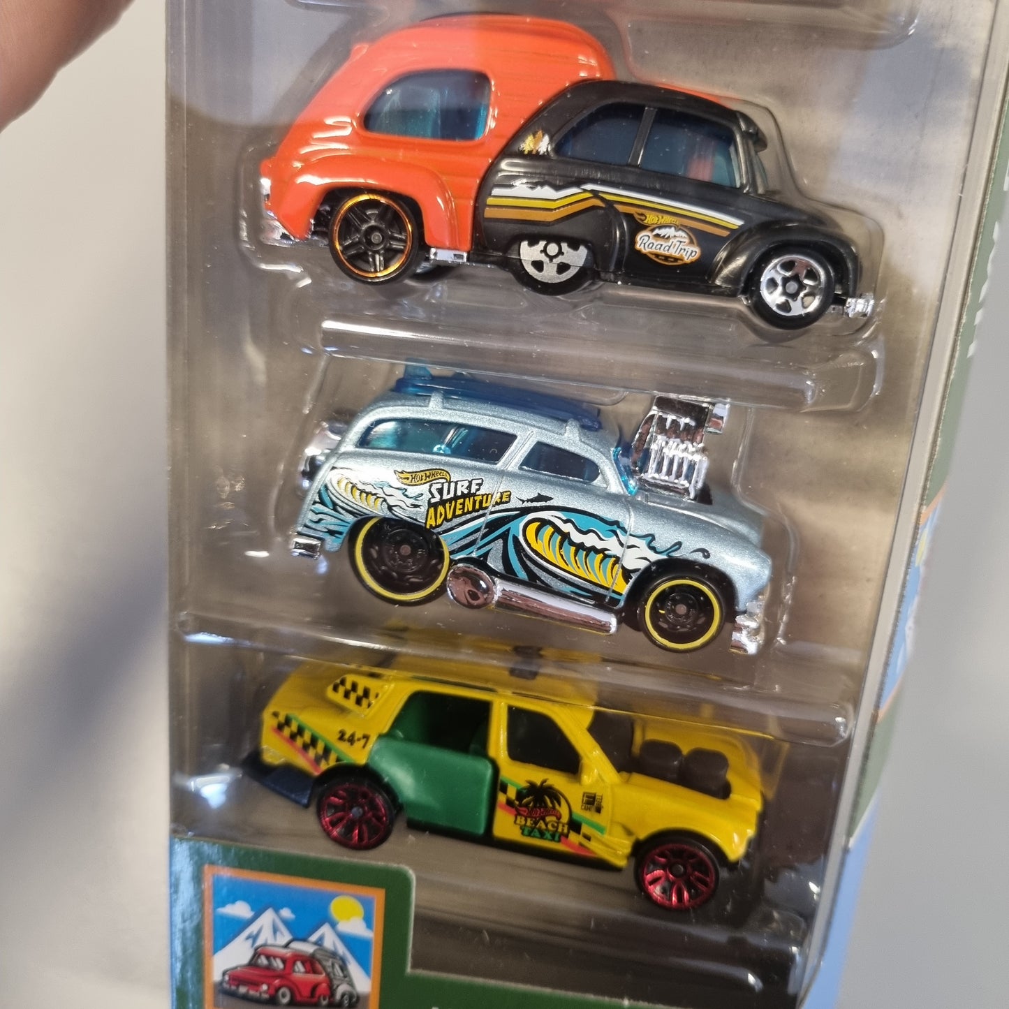 Hot Wheels 5 pack : HW Getaway (Surf Crate , RV There Yet , m.fler)