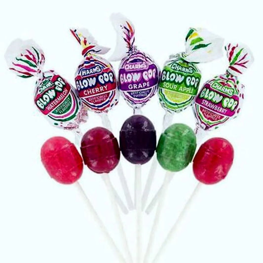 Charms blow pop m/tyggis (17g)