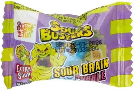 Sour Busters Sour Brain Bubble gum